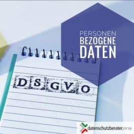 Schutz personenbezogener Daten nach DS-GVO personenbezogene Daten